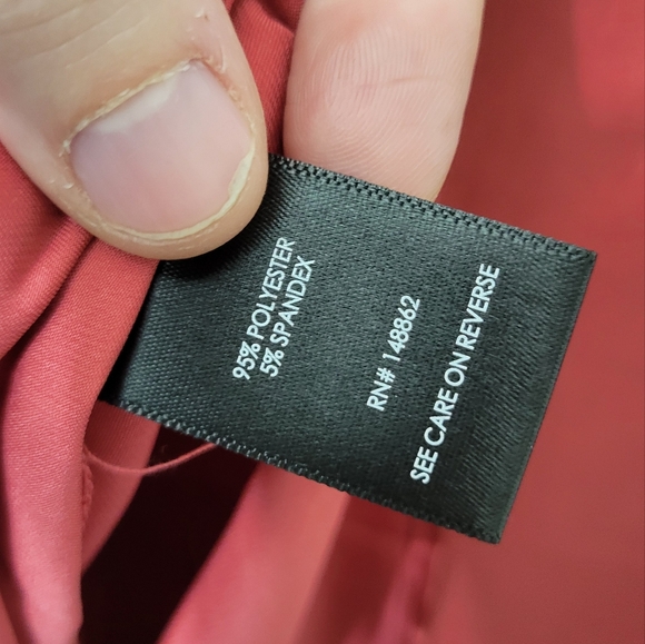 Satin Cowl Neck Cami,Torrid, 1x,Holly Berry - Picture 4 of 5